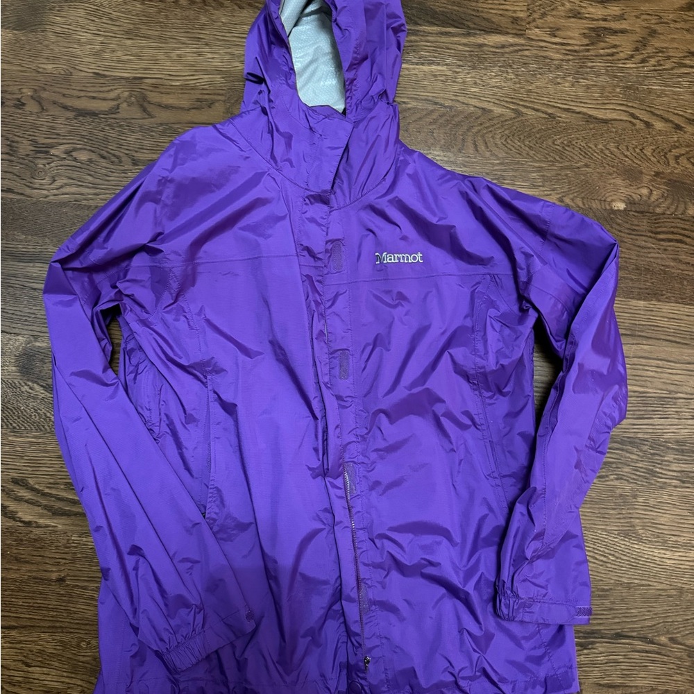 Marmot Vibrant Purple Waterproof Jacket
